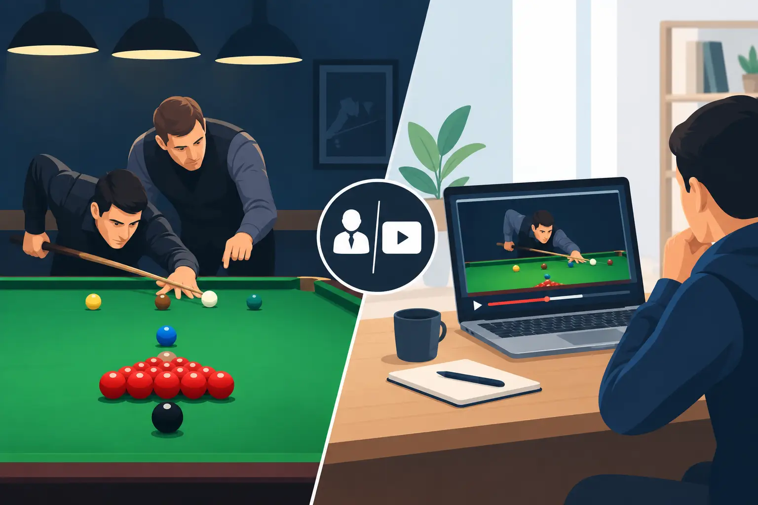 Snooker Masterclass vs YouTube Lessons Compared